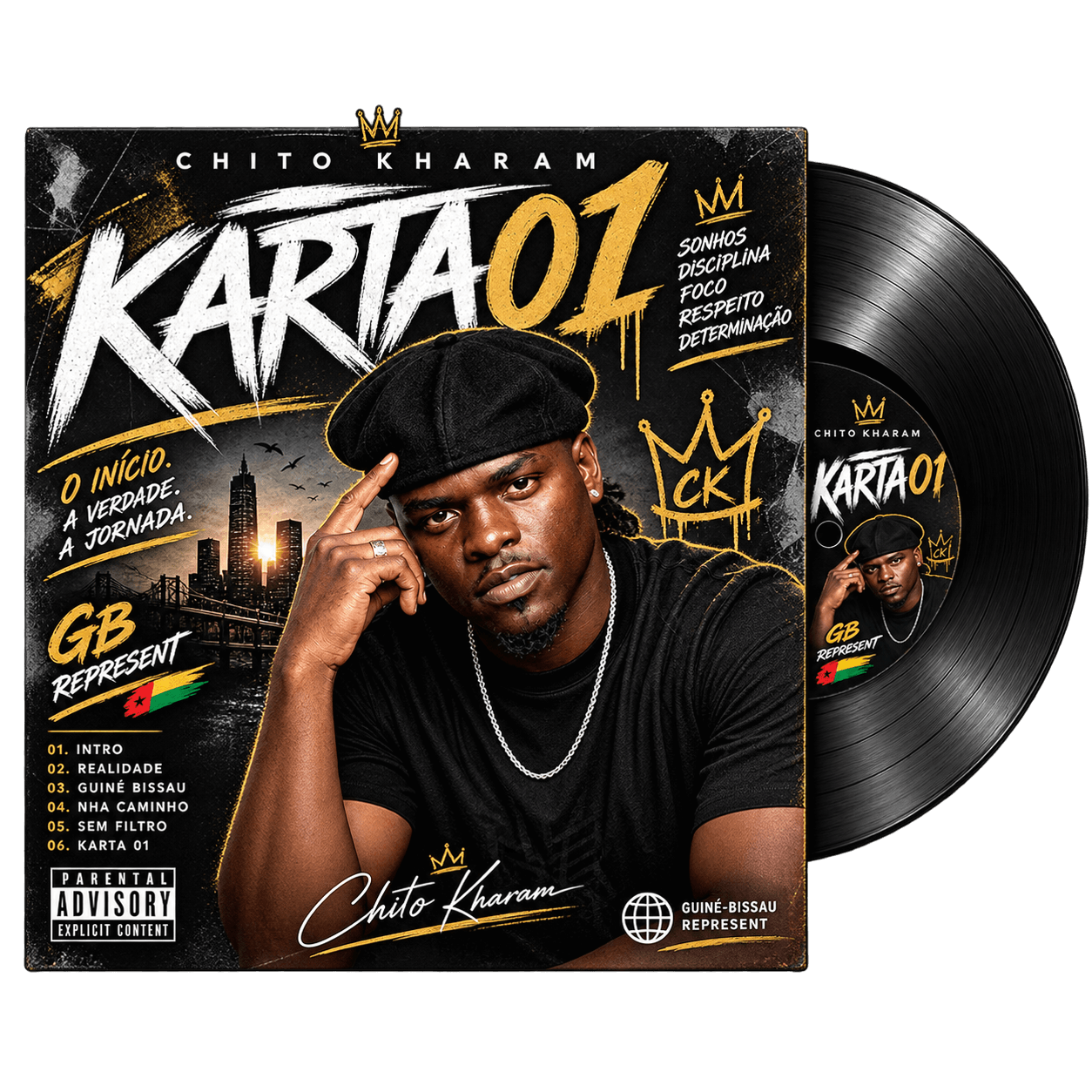 Vinil do album CARTA 01